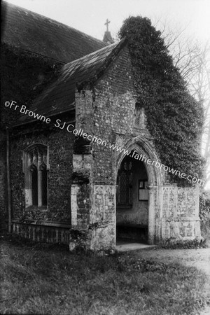 CHURCH OF S.MARY FROM N.E.PORCH